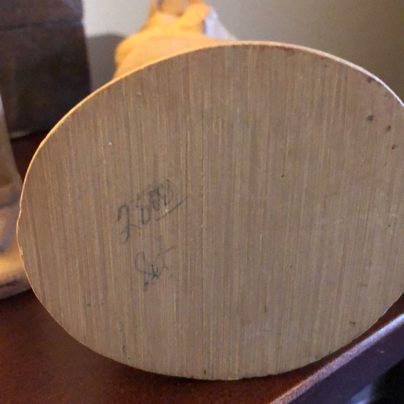 Vintage Amish Man & Woman Unpainted Resin - Picture 5 of 6